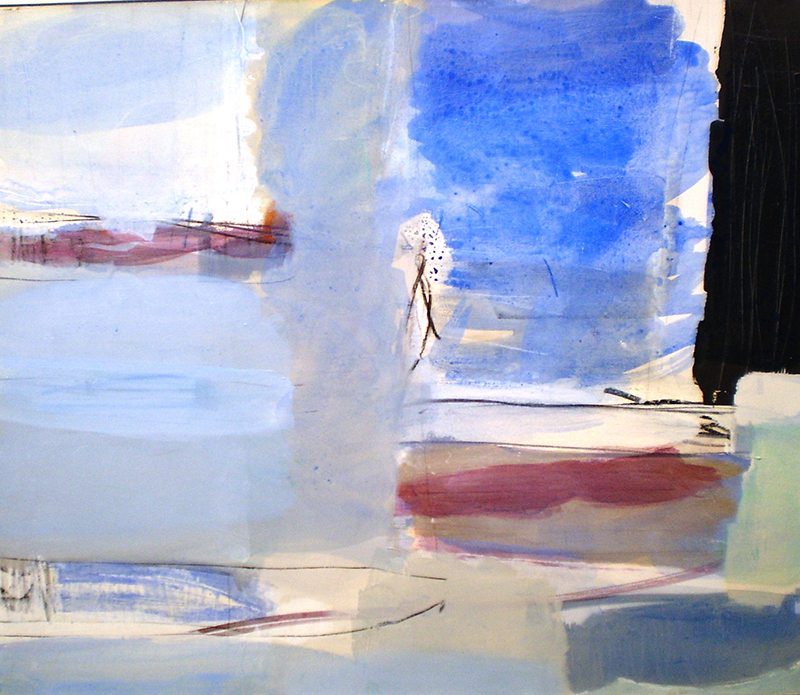 Ausblick 2007;Acryl-Leinwand,;85 x 120 cm;2480 - Galerie Wroblowski